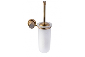 Ершик для унитаза настенный Boheme Royal Cristal бронза