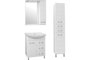 Тумба для комплекта Style Line Ирис 65 белая - 3