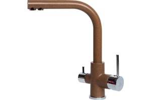  кухни Смеситель для кухни Paulmark Essen коричневый матовый