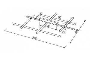 Потолочная люстра Maytoni Radiance MOD278CL-L50G3K - 3