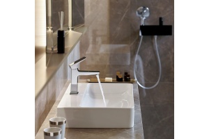 Смеситель Hansgrohe Metropol 32500000 для раковины, с донным клапаном Push-Open - 2