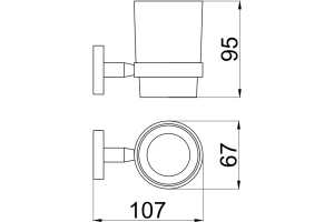 Стакан Allen Brau Priority 6.31002-00 хром - 2