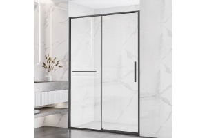 Душевая дверь Vincea Slim Soft 120х200 профиль сталь стекло прозрачное