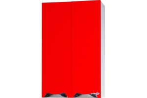 Шкаф Bellezza Белла Люкс 60 красный