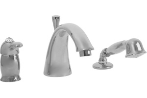 Смеситель Migliore Lem Swarovski ML.LEM-1950 Cr на борт ванны