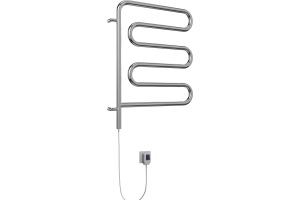 Электрический полотенцесушитель Terminus Ш-образный 450x570 Хром - 3