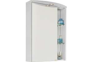 Зеркало-шкаф Vod-Ok Мона 60 L, белый