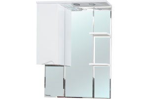 Зеркало-шкаф Bellezza Эйфория 80 L белый