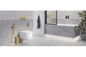 Гигиенический душ со смесителем Excellent Pi золото - 2