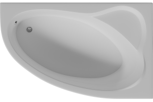 Акриловая ванна Акватек Фиджи 170x110 правая, с вклееным каркасом