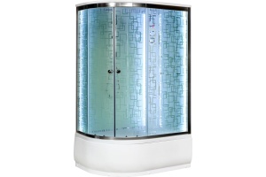 Душевая кабина Deto ЕМ 120х80 (EM4512RLED+GM) - 2