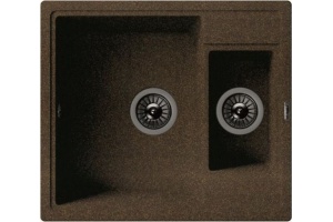 Мойка кухонная Florentina Липси 580К коричневый