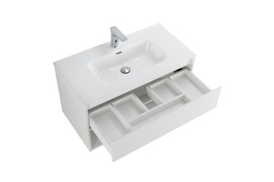 Тумба под раковину BelBagno Kraft 90 белый матовый - 2