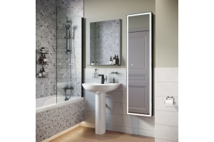 Раковина DIWO Ростов 0111 с пьедесталом, 60 см, фаянсовая, российская, тюльпан - 2