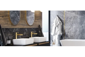 Смеситель для раковины Excellent Pi золото - 3