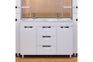 Тумба с раковиной Misty София 120 с ящиками