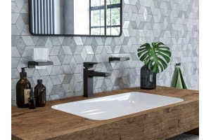 Крючок Hansgrohe AddStoris шлифованный черный хром - 3