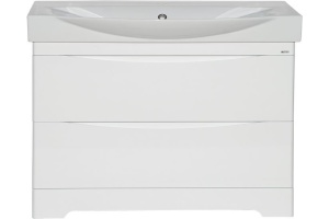 Тумба с раковиной Misty Элвис 105 белая - 3