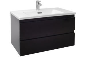 Тумба для комплекта Jacob Delafon Madeleine EB2053-J52 черный блестящий