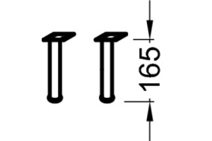 Ножки для мебели Jacob Delafon Rythmik (EB1313-NF) - 2