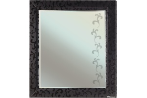 Зеркало Bellezza Маргарита 65 черное
