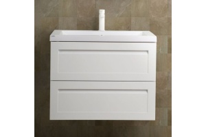 Тумба для комплекта Art&Max Platino 75, подвесная, белый матовый