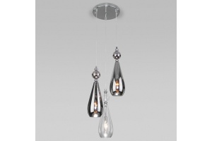 Подвесной светильник Eurosvet Ilario 50202/3 хром