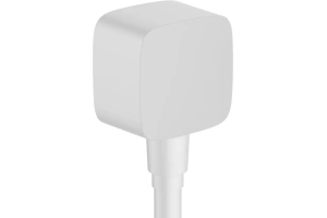 Шланговое подключение Hansgrohe Fixfit белый матовый