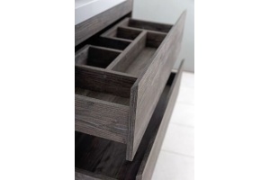 Тумба с раковиной BelBagno Kraft 100 bianco opaco - 3