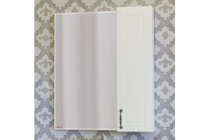 Зеркало-шкаф Sanflor Глория 65 R, белый