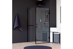 Душевой уголок RGW Hotel HO-045-1B 60х80 профиль черный стекло прозрачное - 2