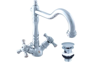 Смеситель для раковины Rav Slezak Morava retro хром - 2