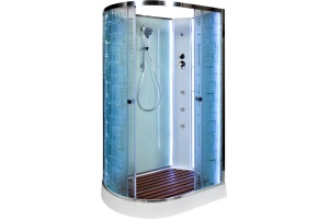 Душевая кабина Deto ЕМ 120х80 (EM1512RNLED+GM)