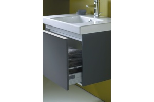 Мебель для ванной Jacob Delafon Odeon Up 70 серый антрацит - 3