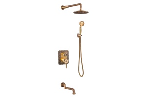 Душевой комплект Zorg Antic A 104DS-BR