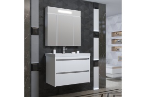 Тумба для комплекта Opadiris Фреш 70 белая - 3