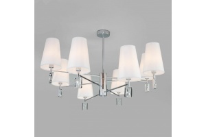 Люстра на штанге Eurosvet Milazzo 60137/8 хром - 2