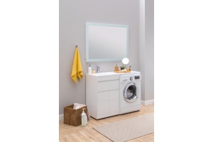 Тумба с раковиной Aquanet Токио 58 1 ящик, 2 двери - 3