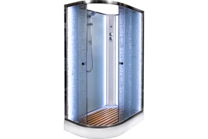Душевая кабина Deto ЕМ 120х80 (EM1512RNLED)