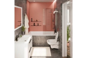 Унитаз подвесной STWORKI Хельсинки Clean On DPL EO slim 63429 безободковый - 2