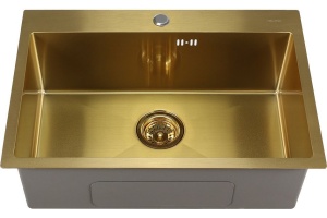 Мойка кухонная Melana D6545HG золото