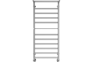 Водяной полотенцесушитель Terminus Хендрикс П12 500x1200 с полкой Хром