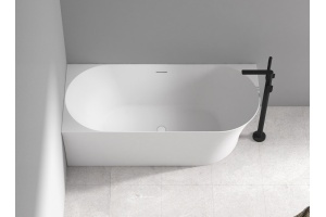 Акриловая ванна Abber 170x78, левая (AB9258-1.7 L) - 2