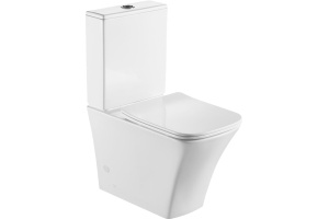 Чаша для унитаза-компакта BelBagno Marmi BB052CPR - 2