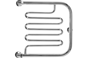 Водяной полотенцесушитель Terminus Фокстрот Лиана 600x600 Хром - 3