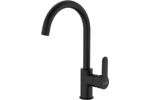 Смеситель IDDIS Cuba для кухонной мойки, черный CUBBLFJi05