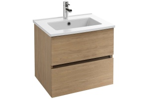 EB2381-E75 Tolbiac Тумба под раковину 60см, 2 ящика, цвет Дуб Давос натуральный