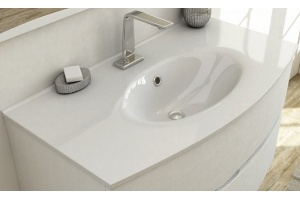 Мебельная раковина Cezares Dalila 75х52 белый (50193)