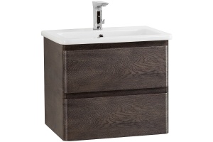 Тумба с раковиной BelBagno Albano 60 темное деревое - 2