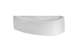 Фронтальный экран для ванны Excellent Aquarella 170 белый левый